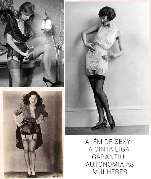 Nascimento cinta liga