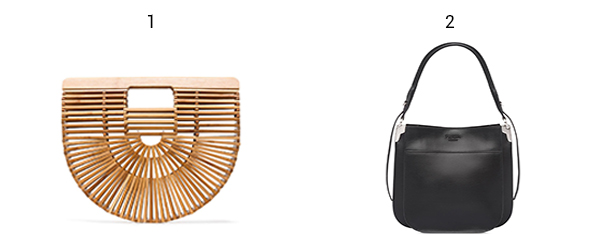 Montagem com produtos bolsa feminina.