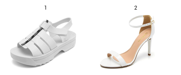 CAIXA DE PRODUTO SAPATO BRANCO