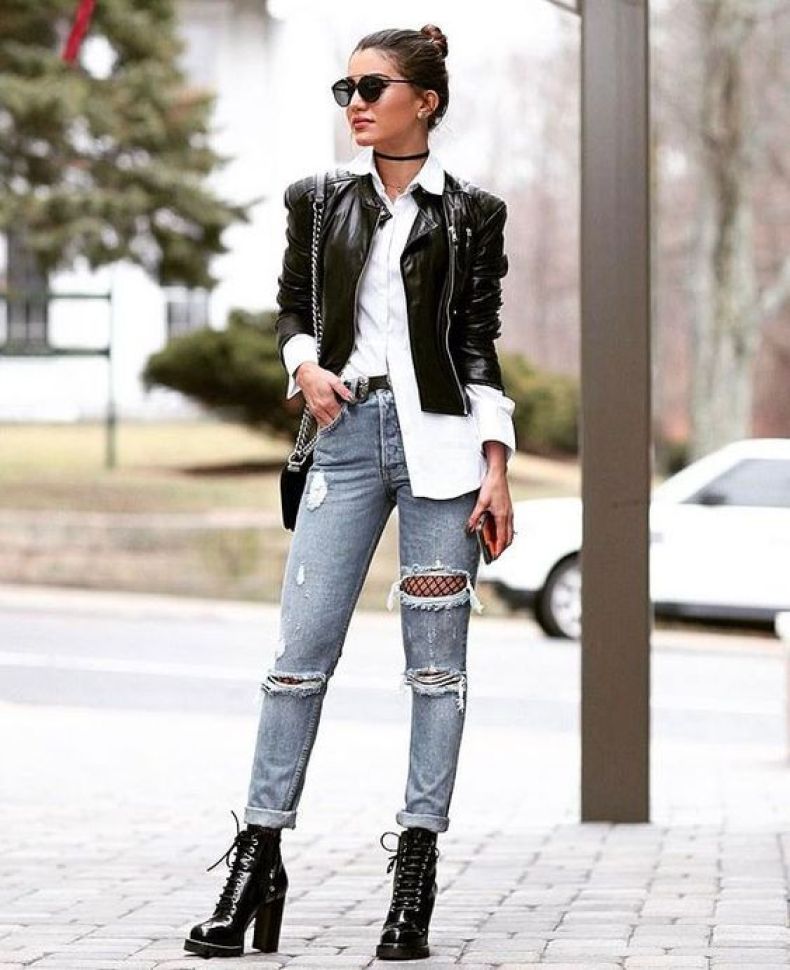 Look inspiração com botas para o inverno.