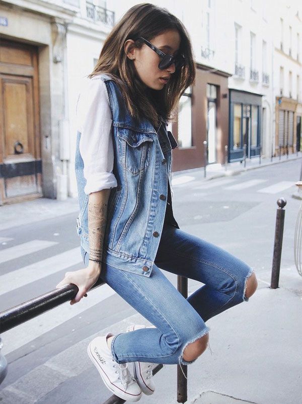 Roupas com colete