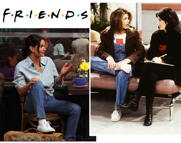 Imagem inspiração back to basic seriado friends.