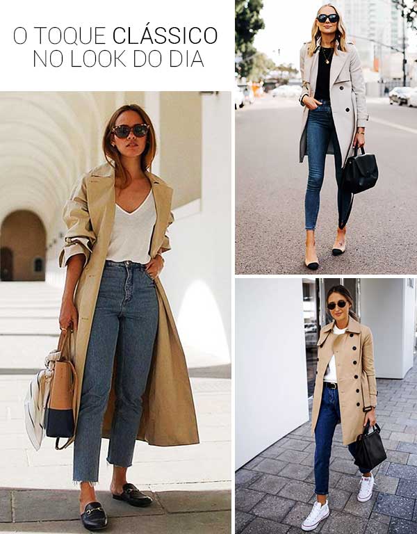 Imagem inspiração com looks back to basic.