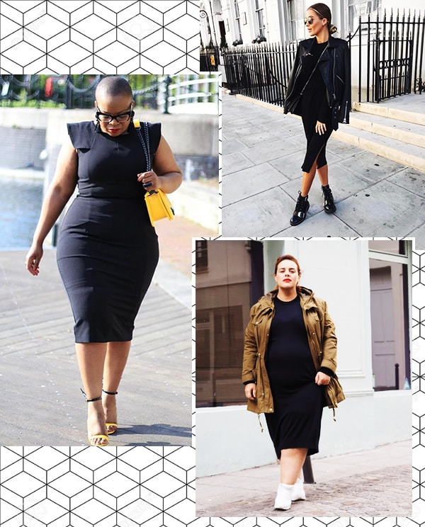Imagem inspiração com looks back to basic.
