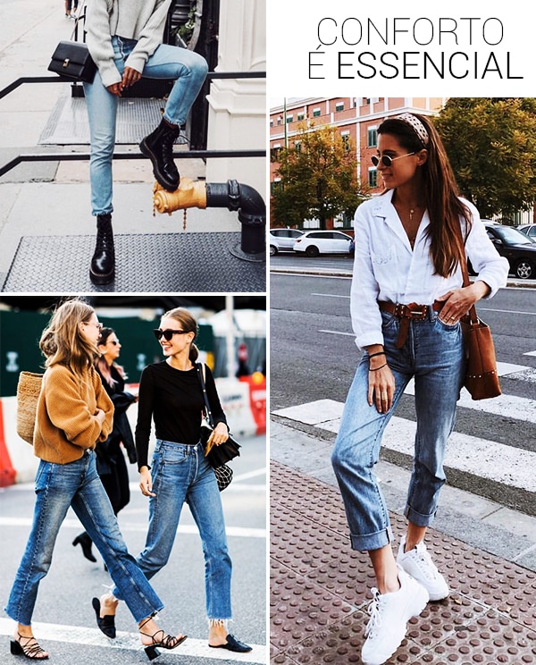 Imagem inspiração com looks back to basic.