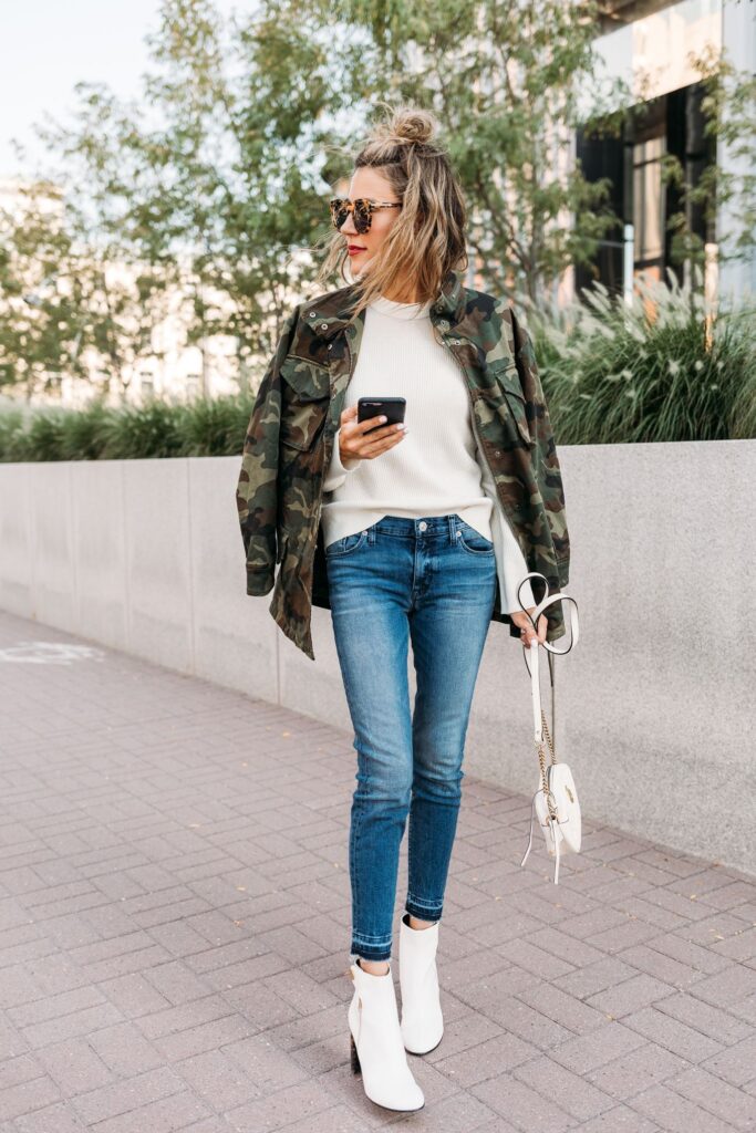 Look inspiração com botas femininas baratas.