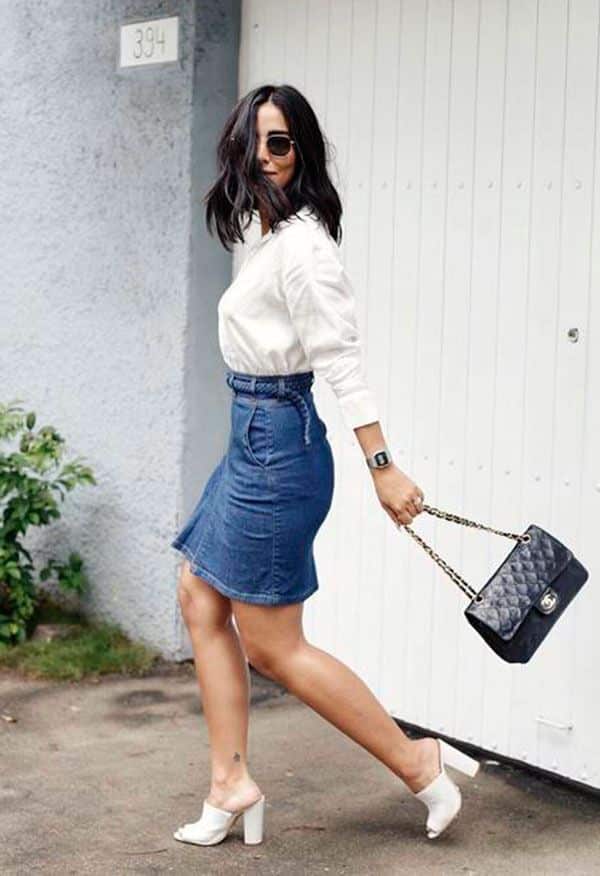 Look inspiração com modelos de tamanco