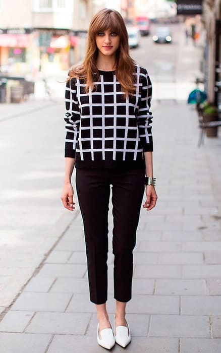 Look inspiração com o macassim branco.