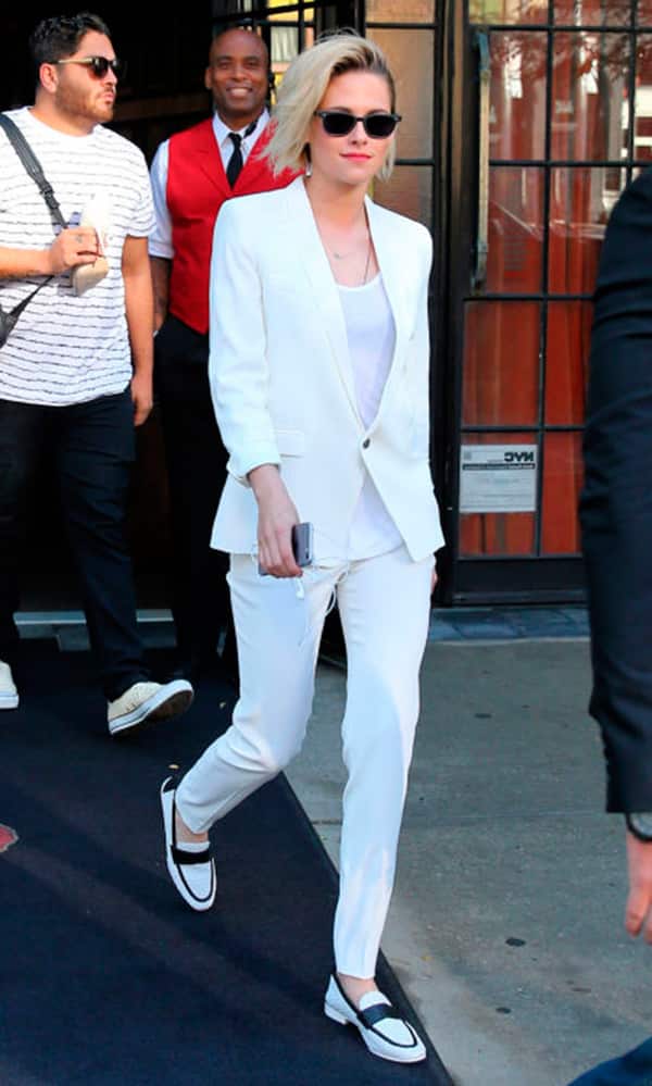 Look inspiração com o macassim branco.