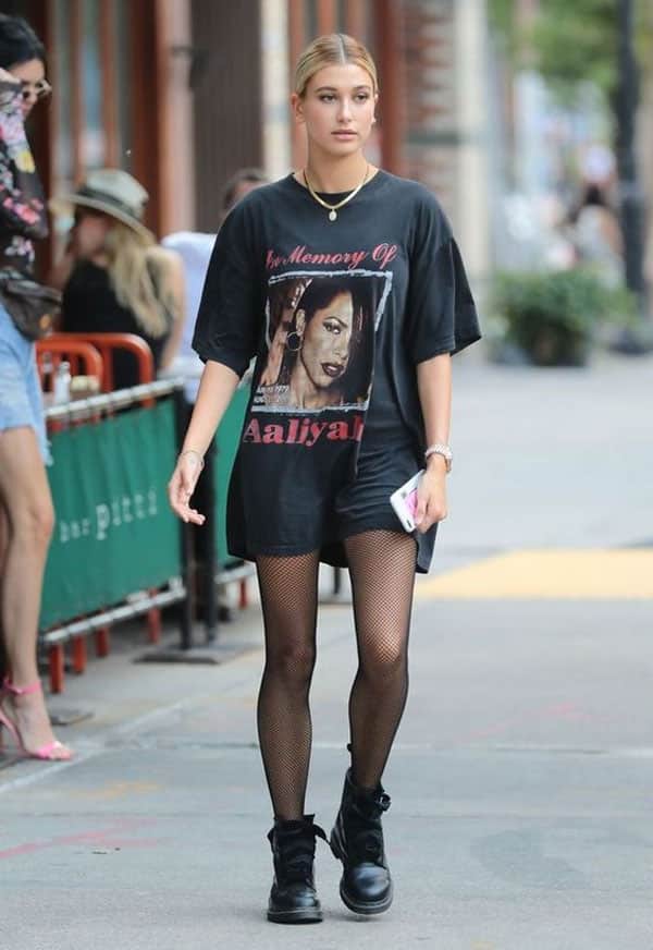 Look inspiração com a blusa oversized feminina.