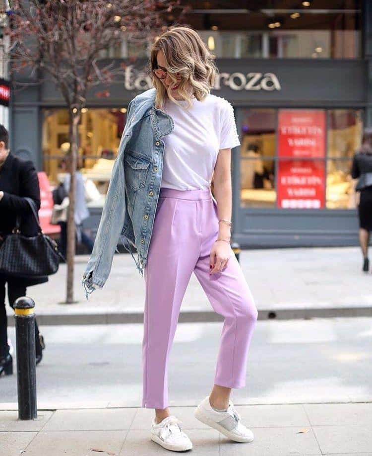 Look inspiração com a jaqueta feminina comprida.