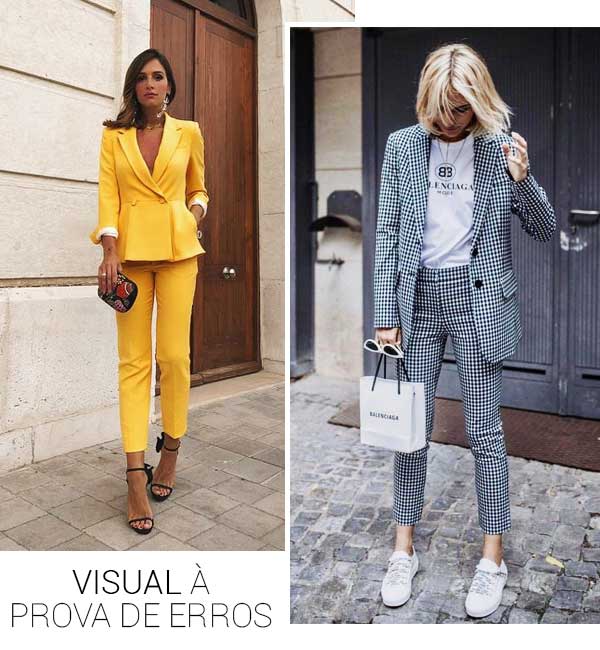 Look inspiração com o blazer feminino.