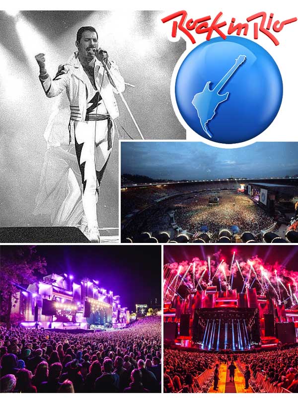 Inspirações de looks para o rock in rio.