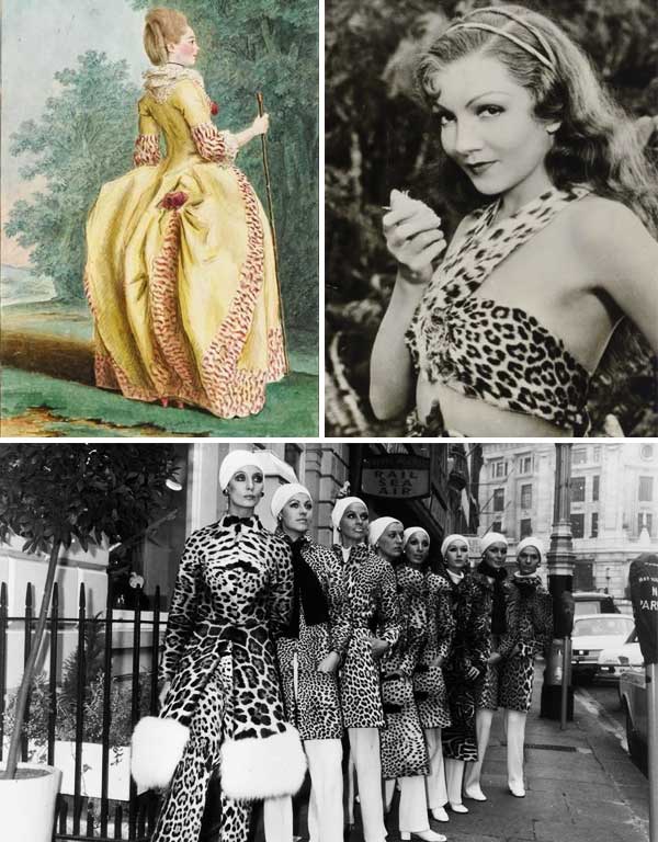 Imagens de looks inspirações com vestido animal print.