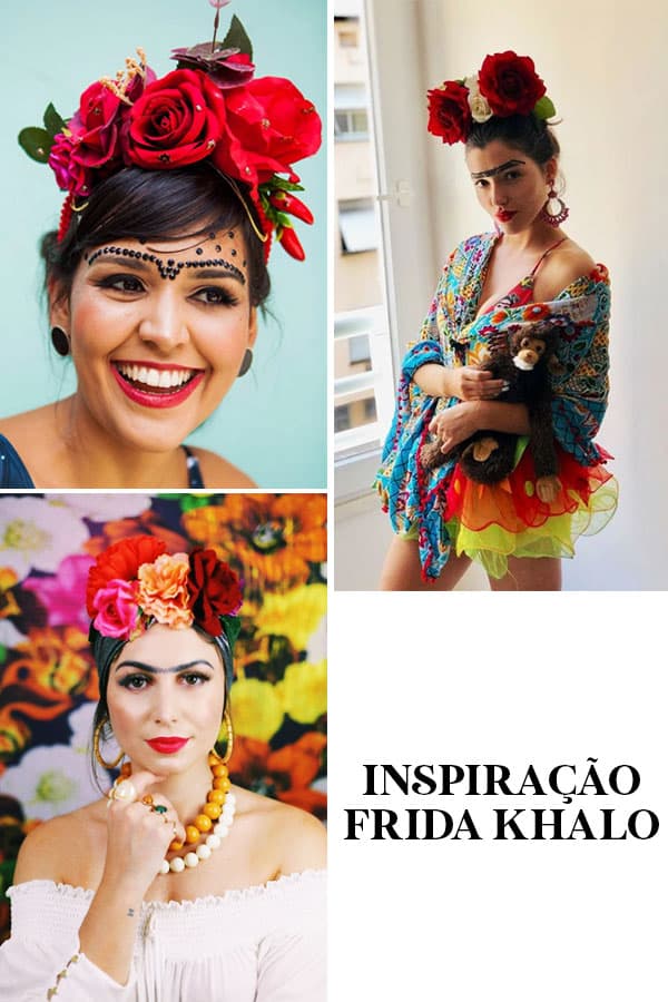 Montagem com inspirações para o carnaval 2020.