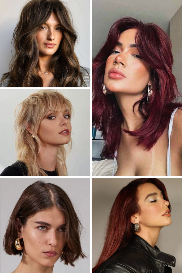 Os cabelos que estão entre as tendências de beleza 2024
