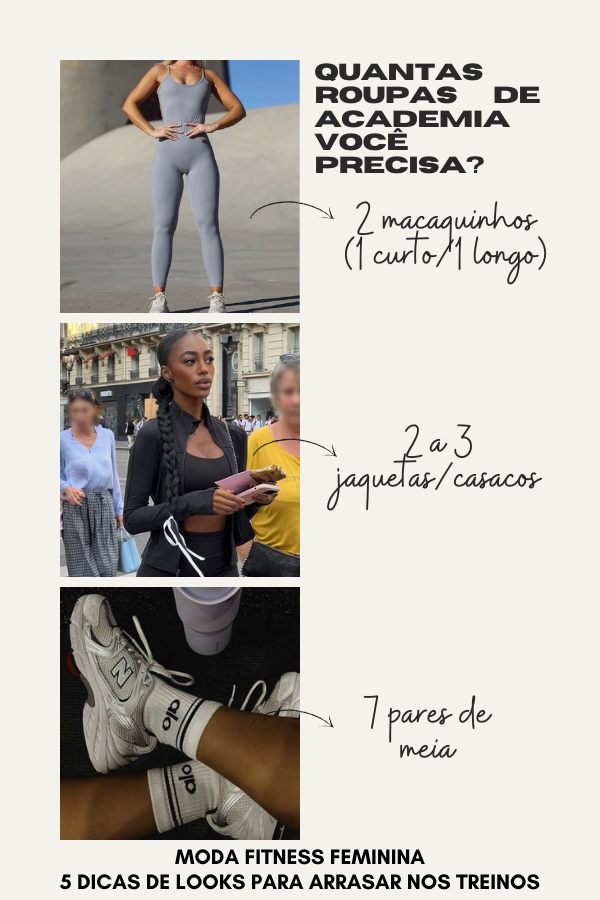 Moda fitness feminina