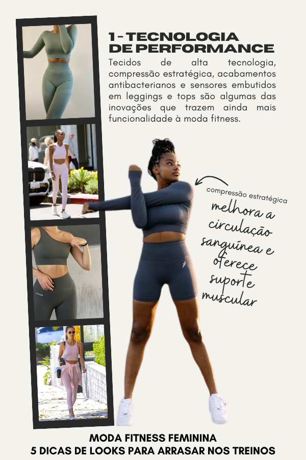 Moda fitness feminina