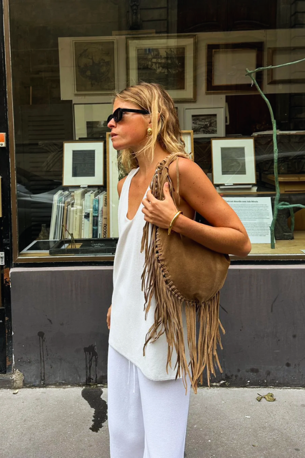 bolsa camurça