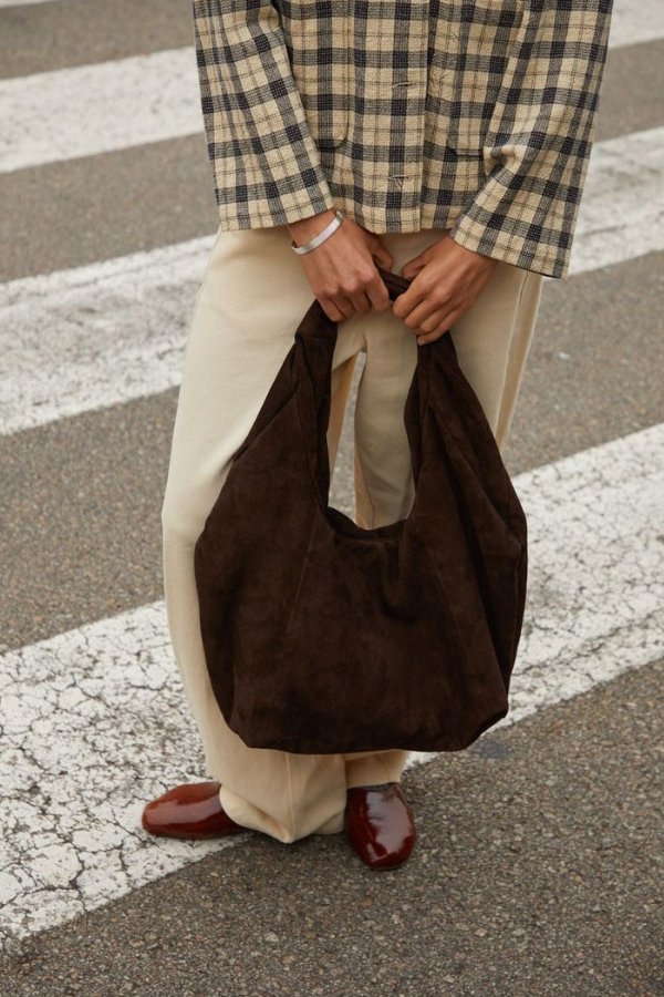 bolsa camurça