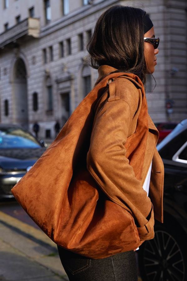 bolsa camurça