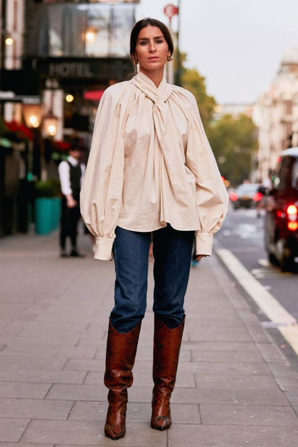 Look com bota