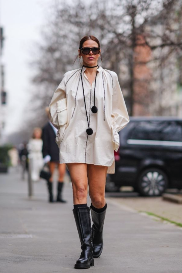 Look com bota