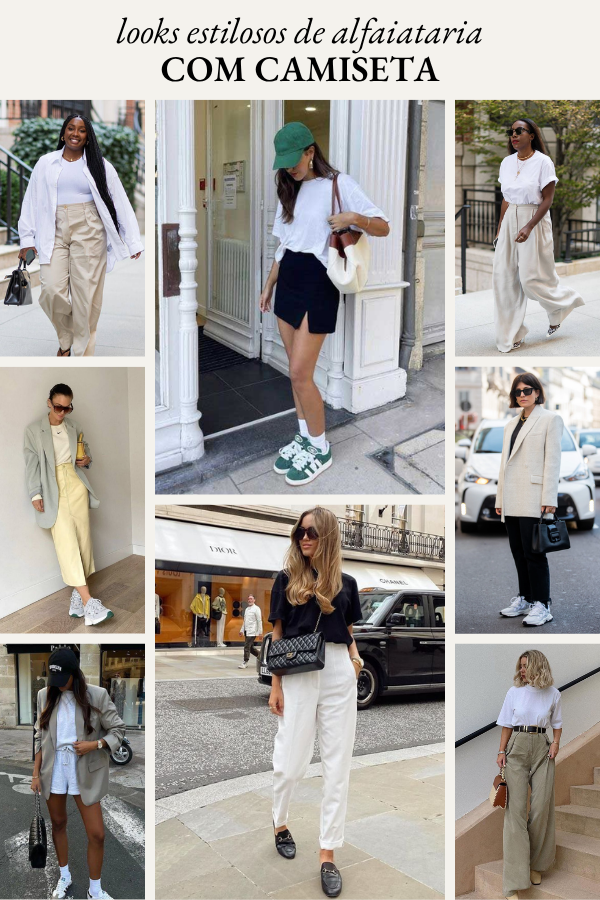 Looks com alfaiataria