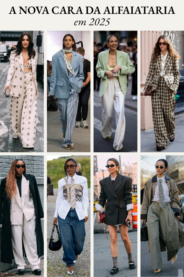 Looks com alfaiataria