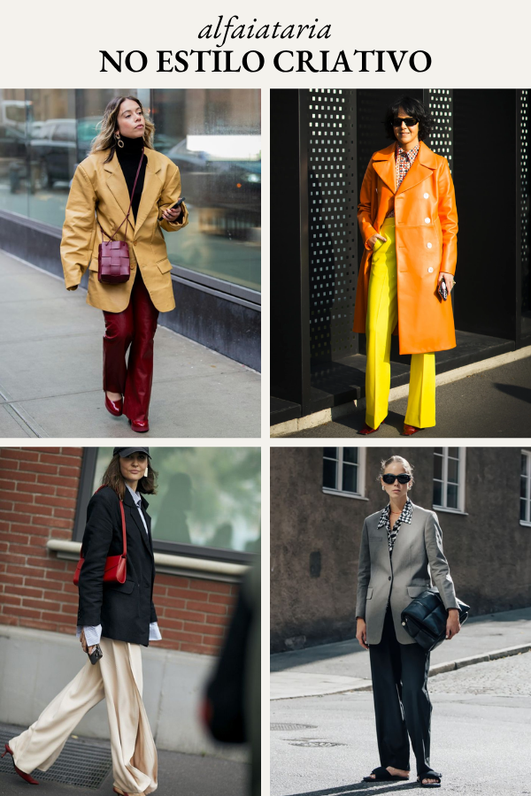 Looks com alfaiataria