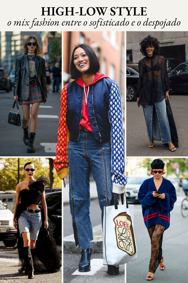 high-low style