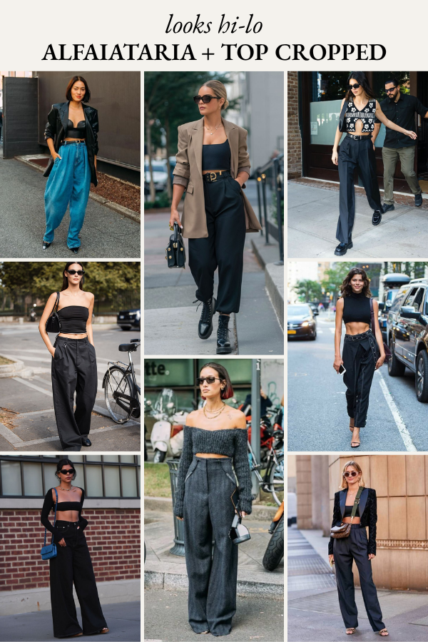 high-low style