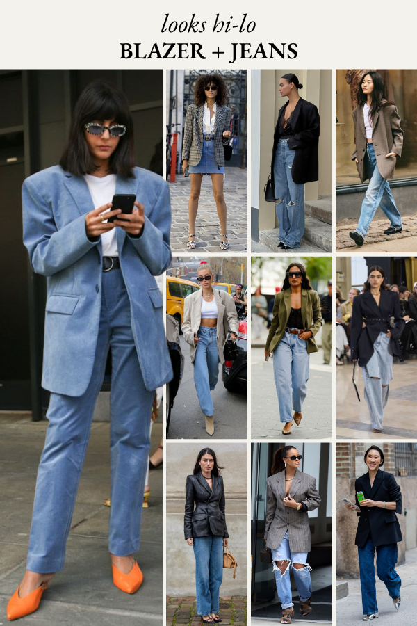 high-low style