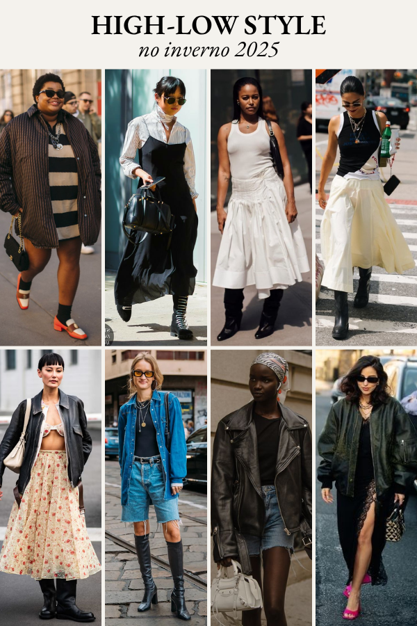 high-low style