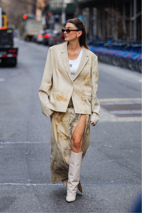 Looks com bota off white