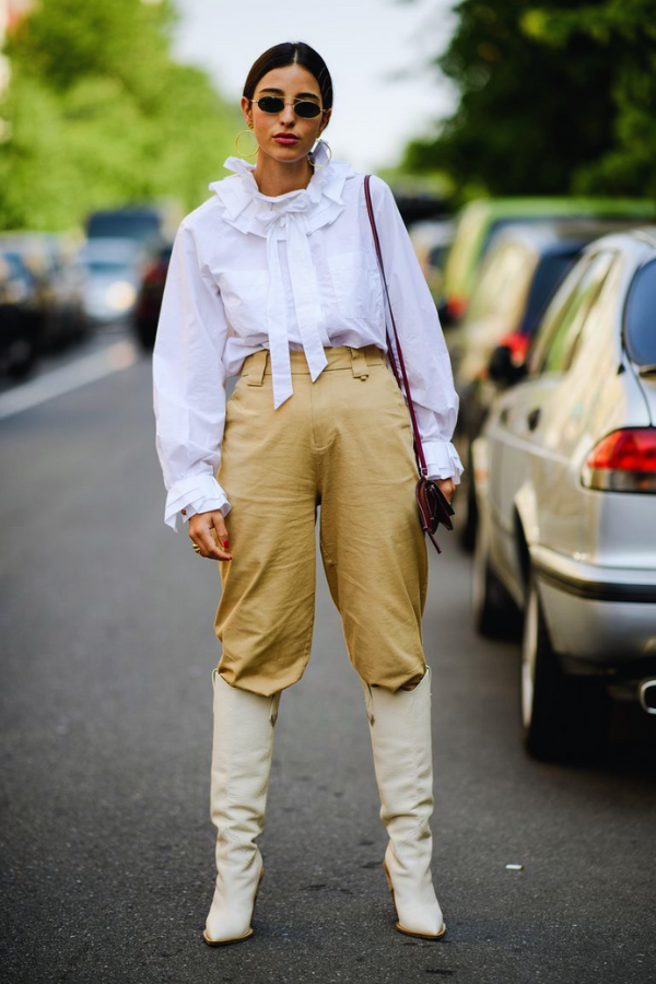 Looks com bota off white