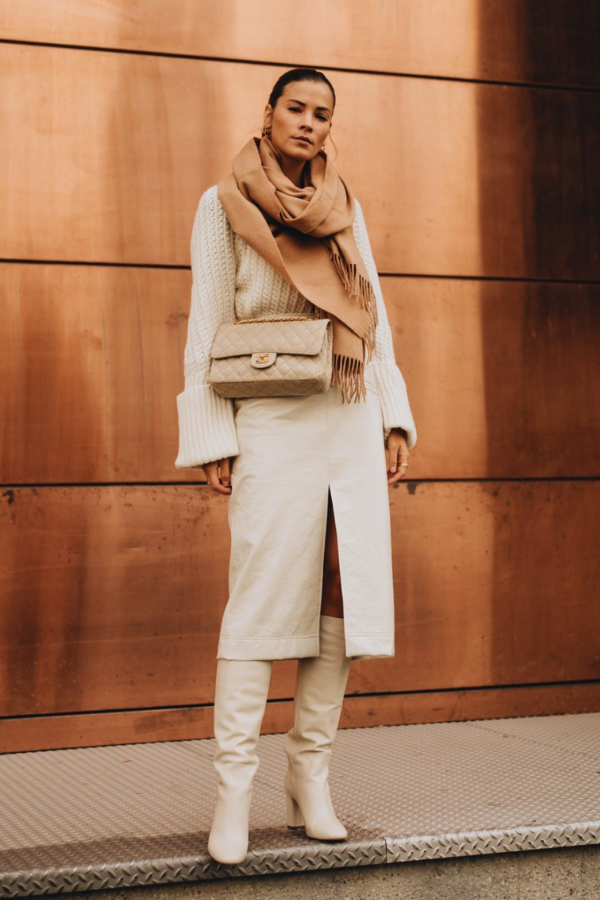 Looks com bota off white